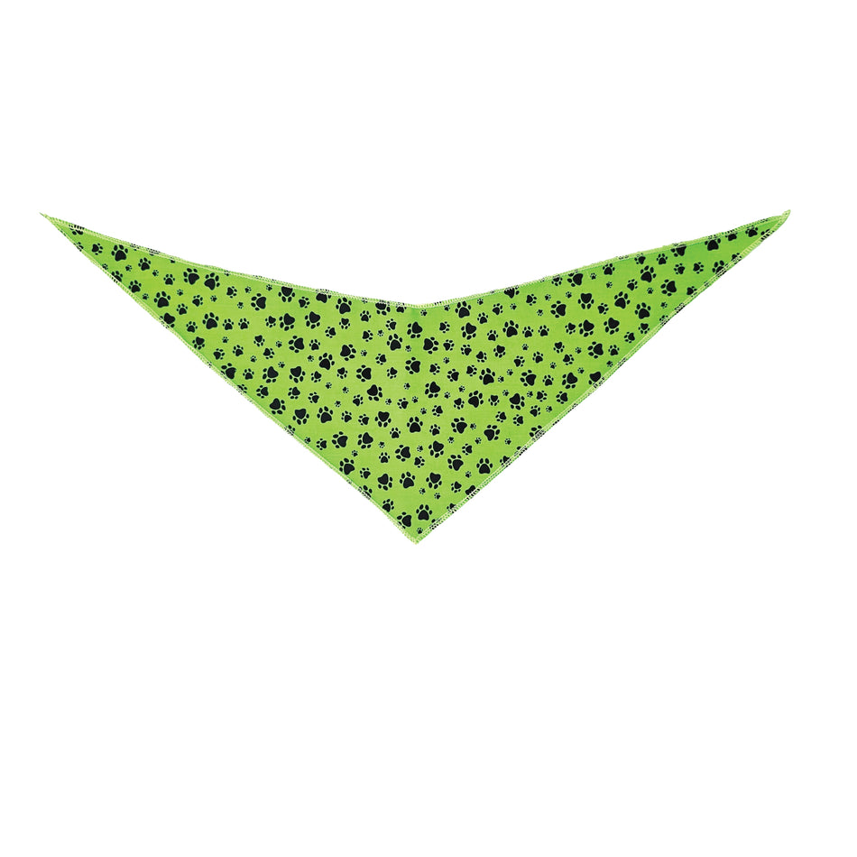 Paws & Bones Tie-On Triangle Dog Bandana | Premium V-Neck Pet Bandana for Grooming, Style & Fashion S3001