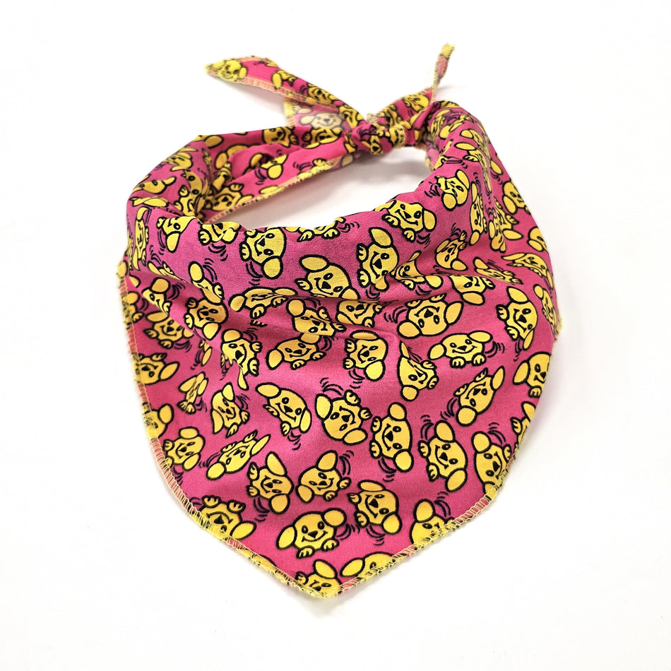 Doggie Tie-On Triangle Dog Bandana | Premium V-Neck Pet Bandana for Grooming, Style & Fashion S3104