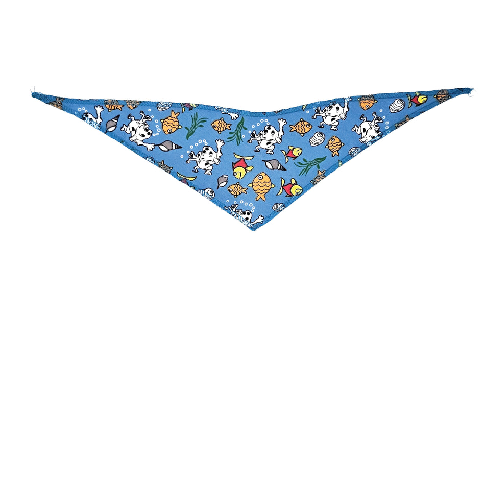 Summer Tie-On Triangle Dog Bandana | Premium V-Neck Pet Bandana for Grooming, Style & Fashion S3107