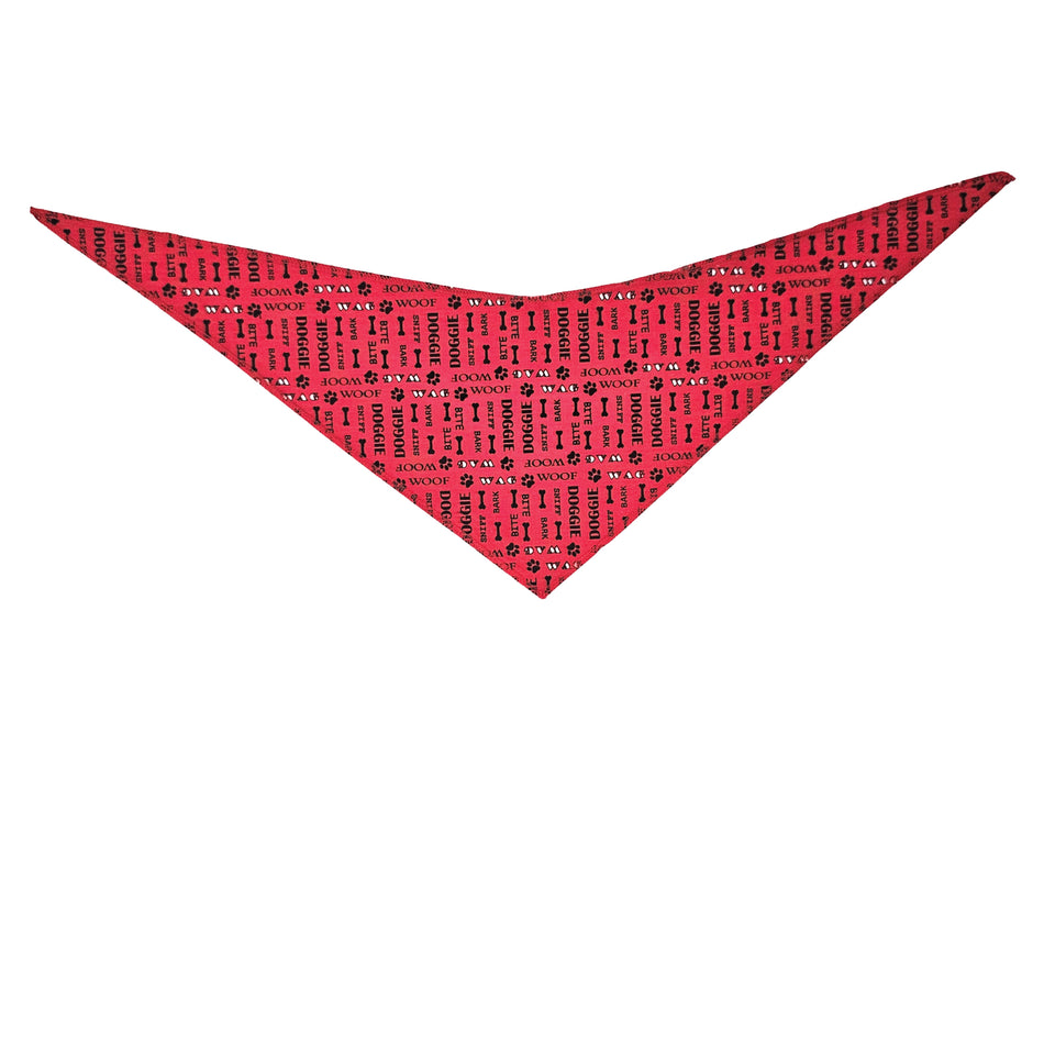 Doggie_Casual Tie-On Triangle Dog Bandana | Premium V-Neck Pet Bandana for Grooming, Style & Fashion S3121