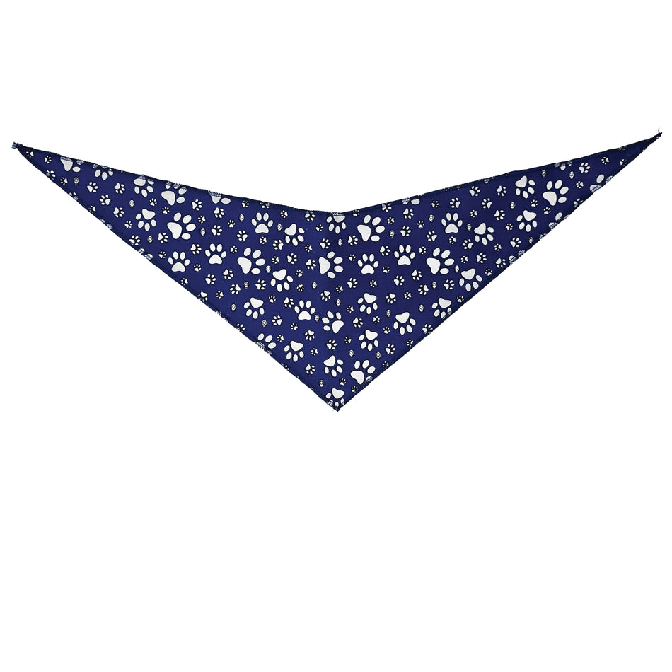 Paws & Bones Tie-On Triangle Dog Bandana | Premium V-Neck Pet Bandana for Grooming, Style & Fashion S3012