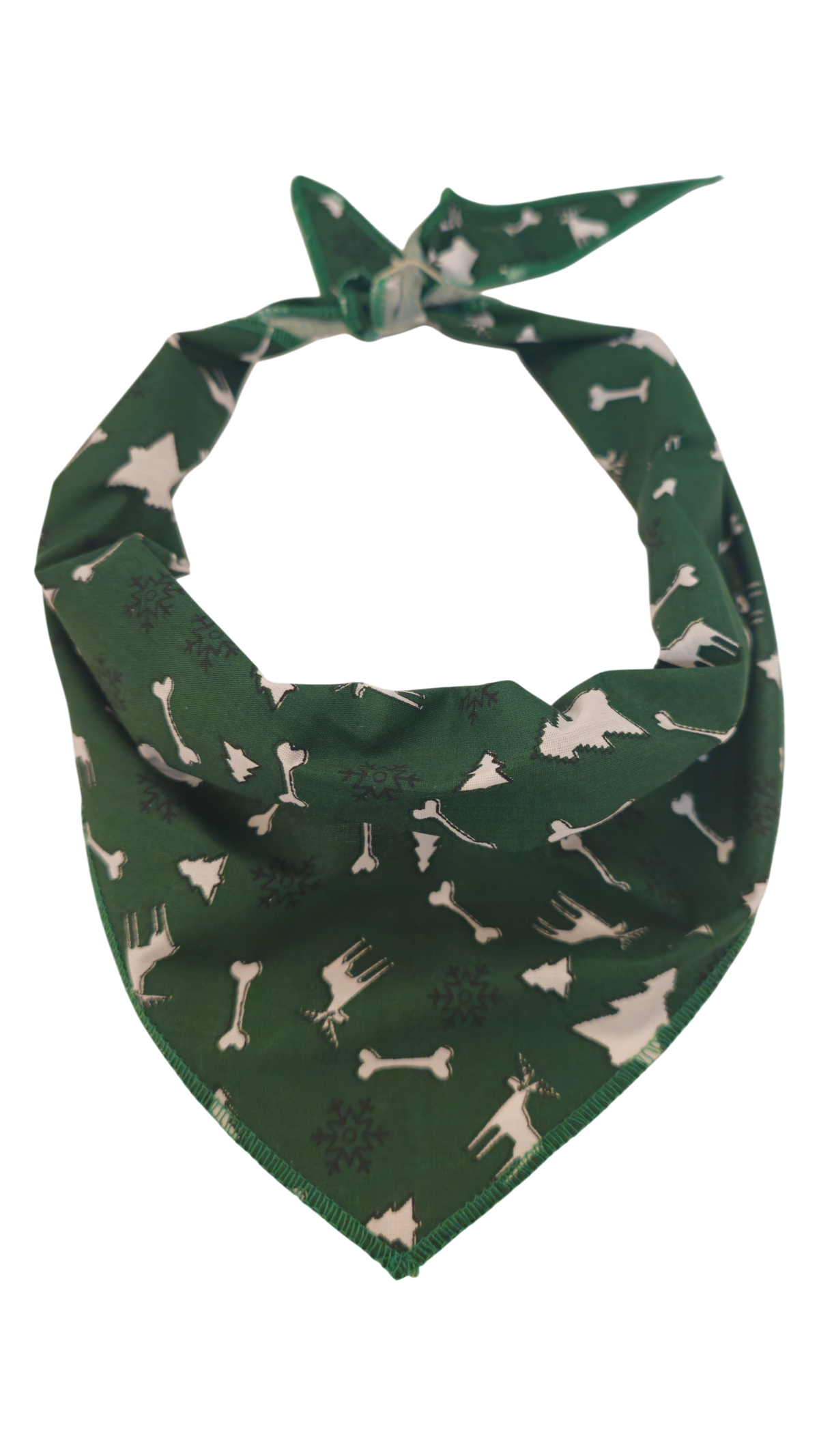 S3139 Christmas Bandanas Green