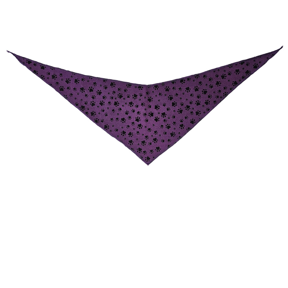 Paws & Bones Tie-On Triangle Dog Bandana | Premium V-Neck Pet Bandana for Grooming, Style & Fashion S3014