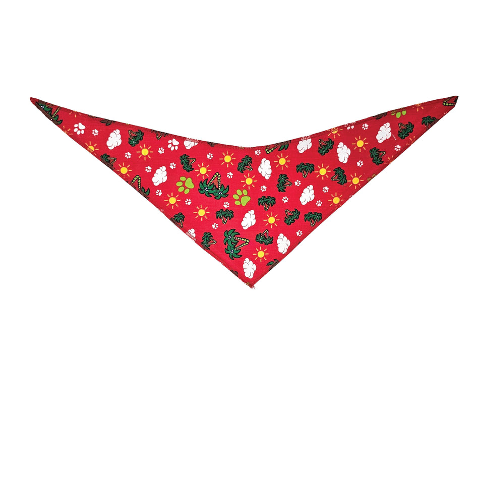 Summer Tie-On Triangle Dog Bandana | Premium V-Neck Pet Bandana for Grooming, Style & Fashion S3142