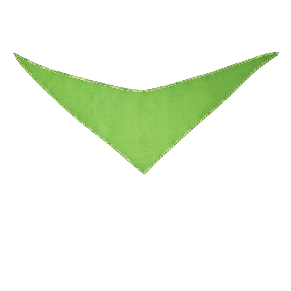Solid Color Tie-On Triangle Dog Bandana | Premium V-Neck Pet Bandana for Grooming, Style & Fashion S3146