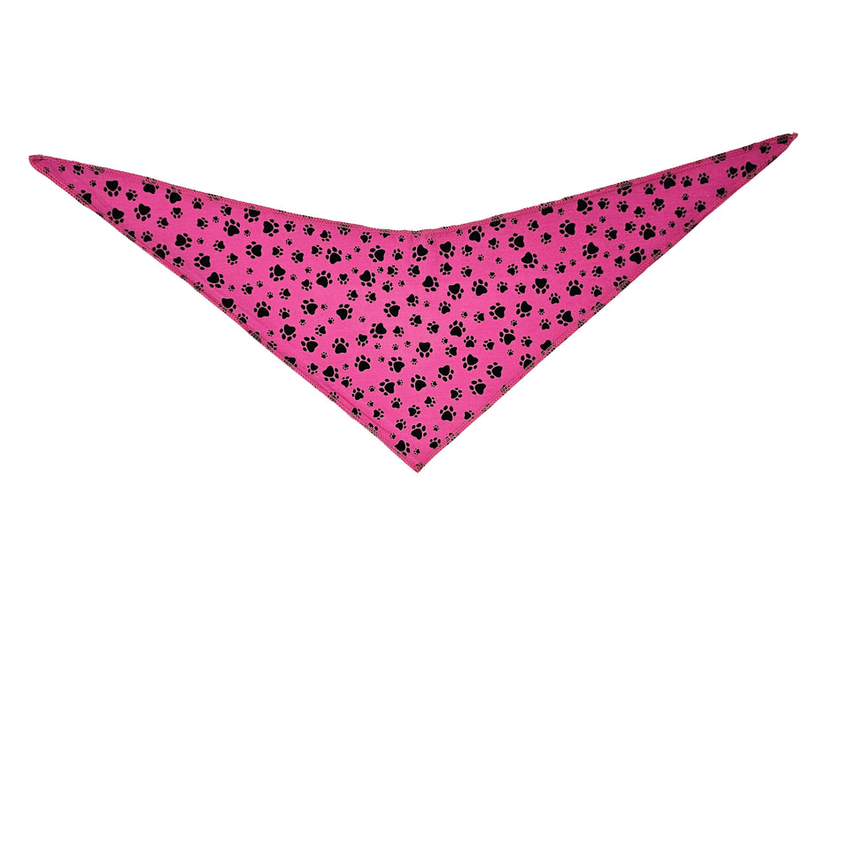 Paws & Bones Tie-On Triangle Dog Bandana | Premium V-Neck Pet Bandana for Grooming, Style & Fashion S3159