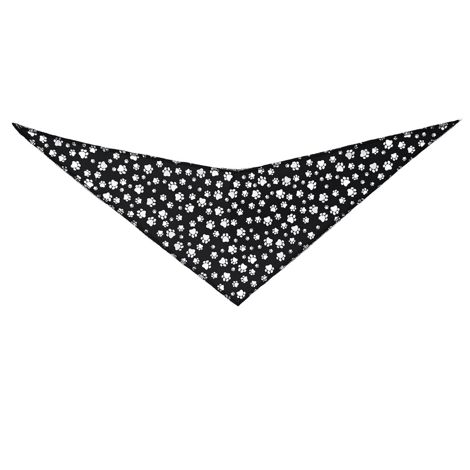 Paws & Bones Tie-On Triangle Dog Bandana | Premium V-Neck Pet Bandana for Grooming, Style & Fashion S3015