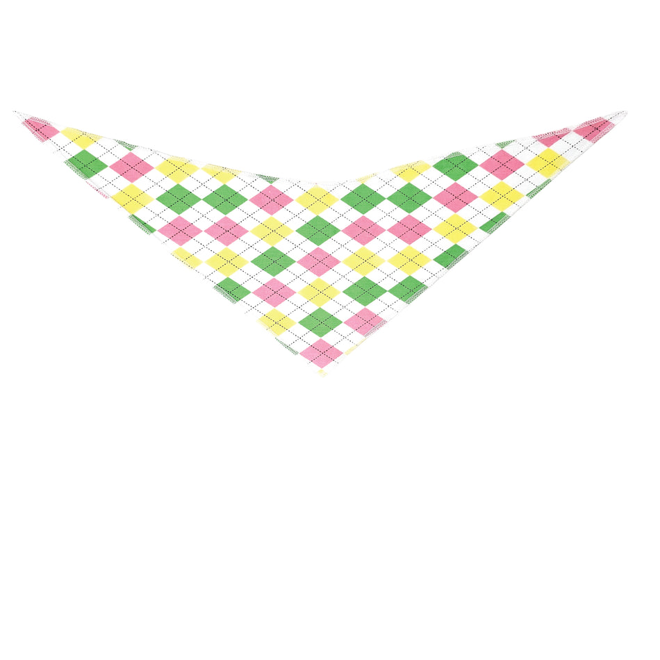 Casual Tie-On Triangle Dog Bandana | Premium V-Neck Pet Bandana for Grooming, Style & Fashion S3165