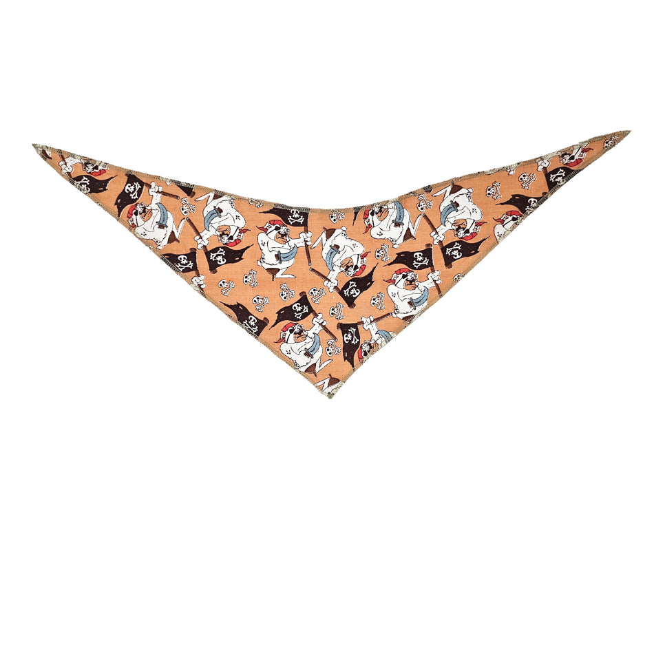 Doggie_Halloween Tie-On Triangle Dog Bandana | Premium V-Neck Pet Bandana for Grooming, Style & Fashion S3170