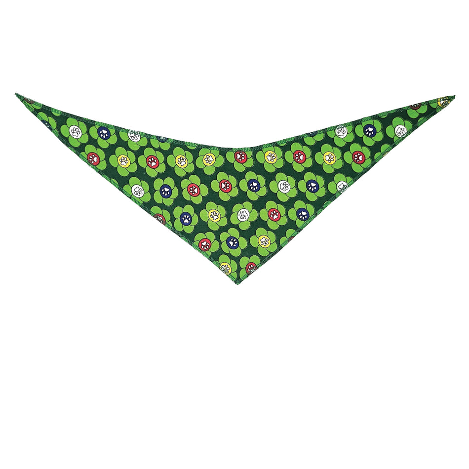 Spring/Summer Tie-On Triangle Dog Bandana | Premium V-Neck Pet Bandana for Grooming, Style & Fashion S3179