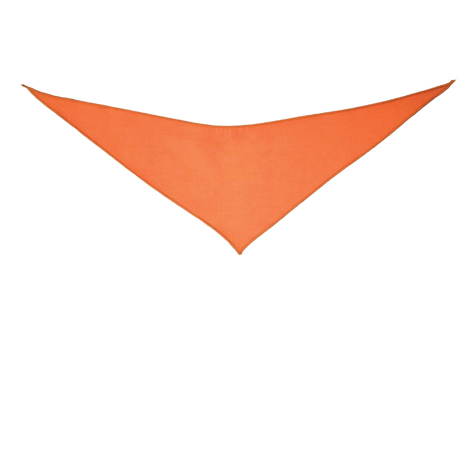 Solid Color Tie-On Triangle Dog Bandana | Premium V-Neck Pet Bandana for Grooming, Style & Fashion S3197