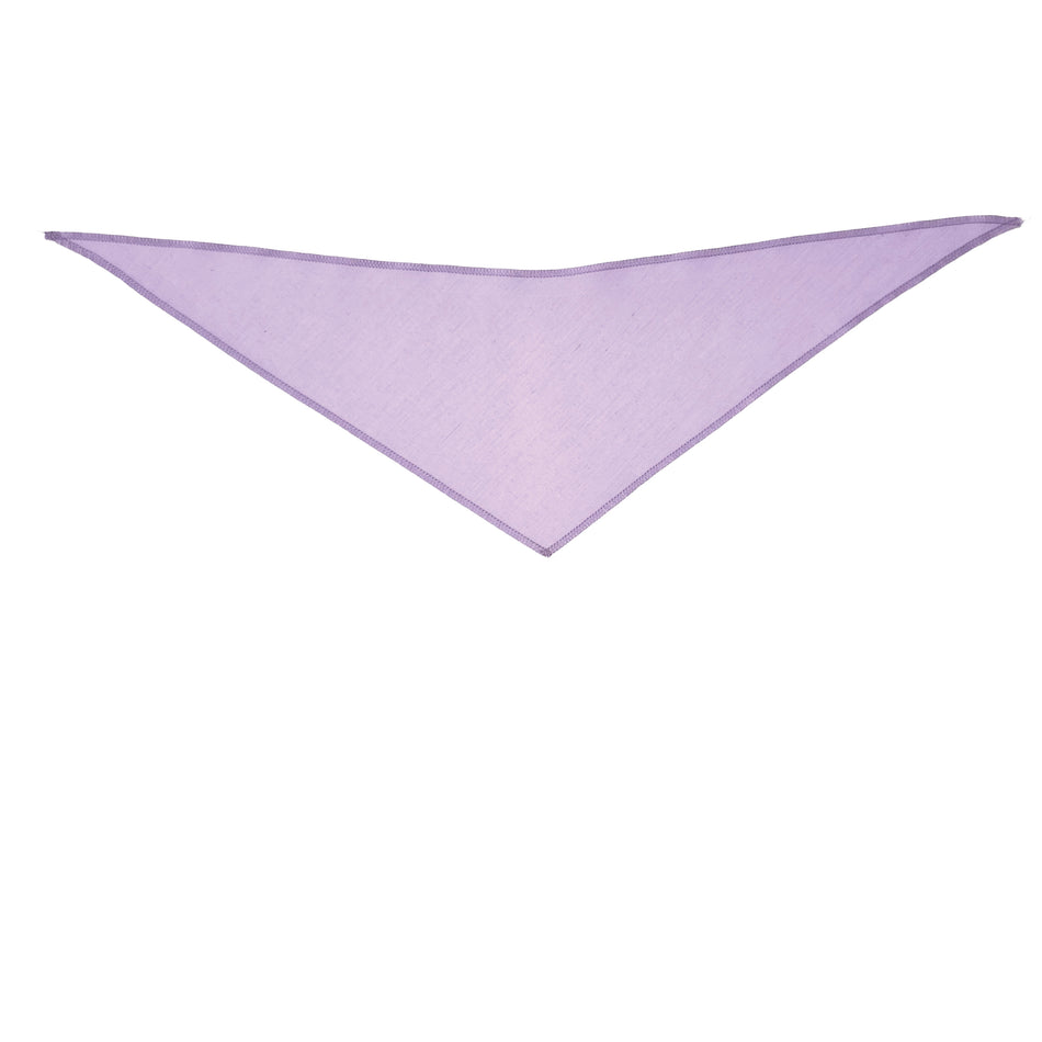Solid Color Tie-On Triangle Dog Bandana | Premium V-Neck Pet Bandana for Grooming, Style & Fashion S3199