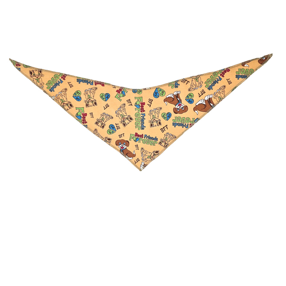 Doggie Tie-On Triangle Dog Bandana | Premium V-Neck Pet Bandana for Grooming, Style & Fashion S3209