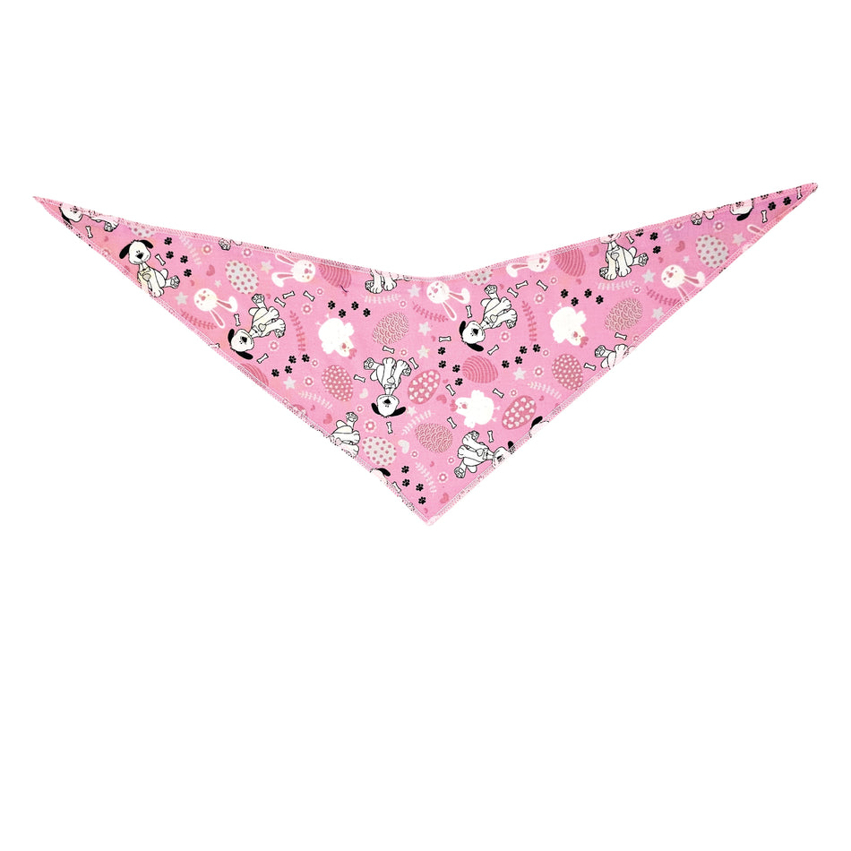 Easter Tie-On Triangle Dog Bandana | Premium V-Neck Pet Bandana for Grooming, Style & Fashion S3226