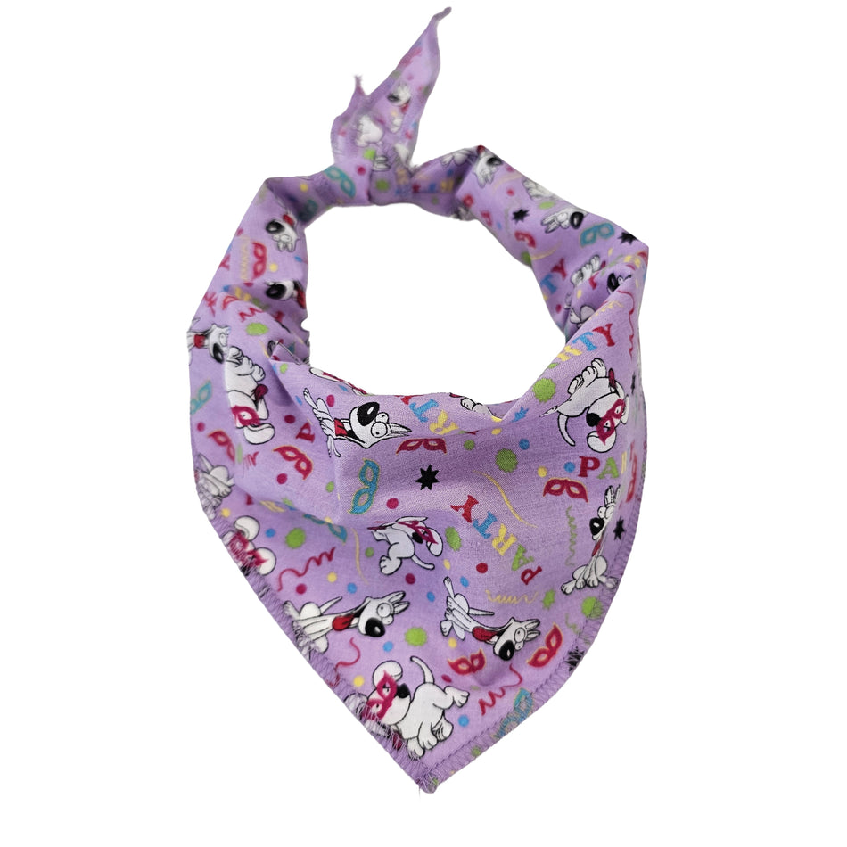 Birthday_Doggie Tie-On Triangle Dog Bandana | Premium V-Neck Pet Bandana for Grooming, Style & Fashion S3240