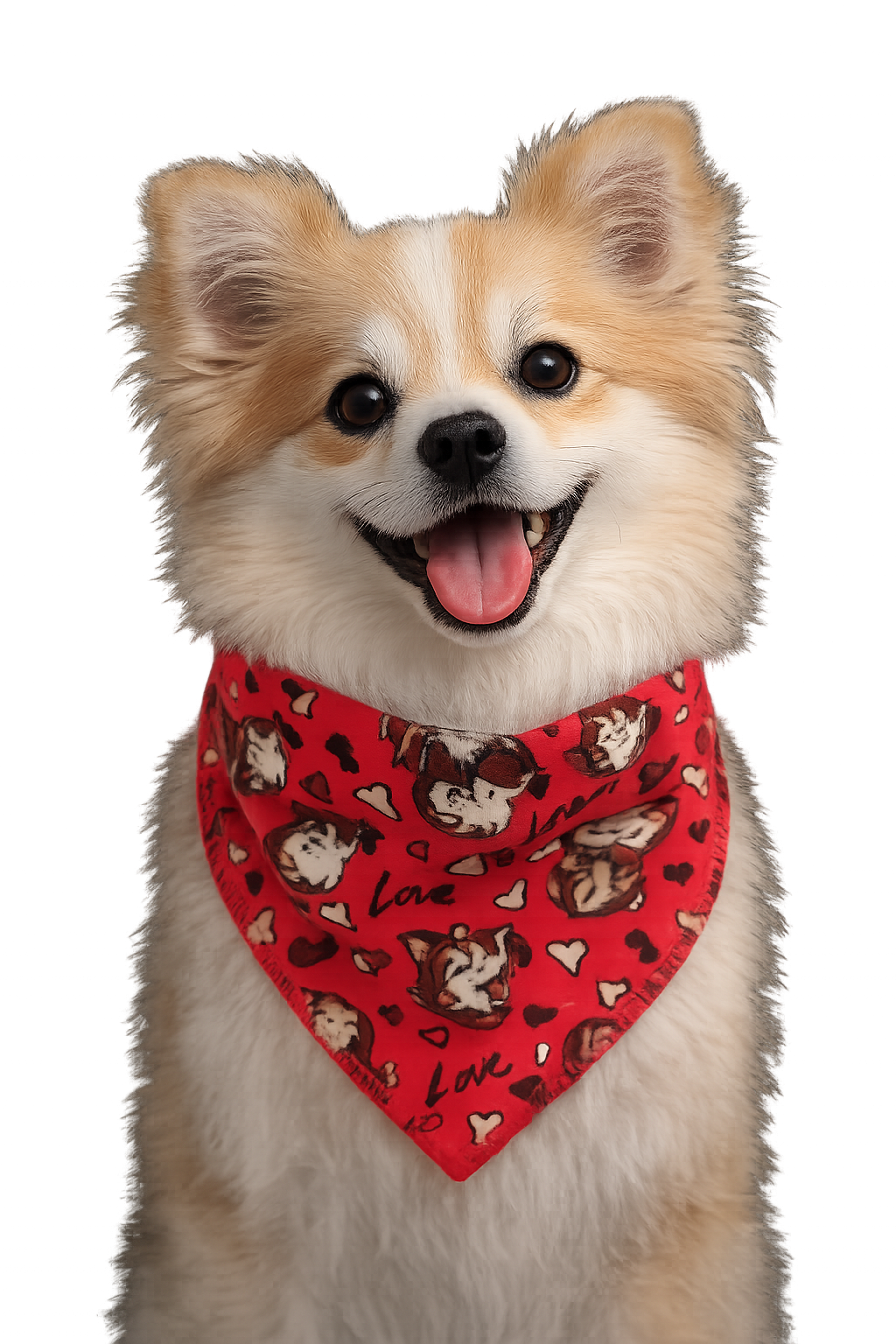 PKS7 60 Assorted VALENTINE'S DAY Tieback Dog Grooming Bandanas / Groomers Bulk Package