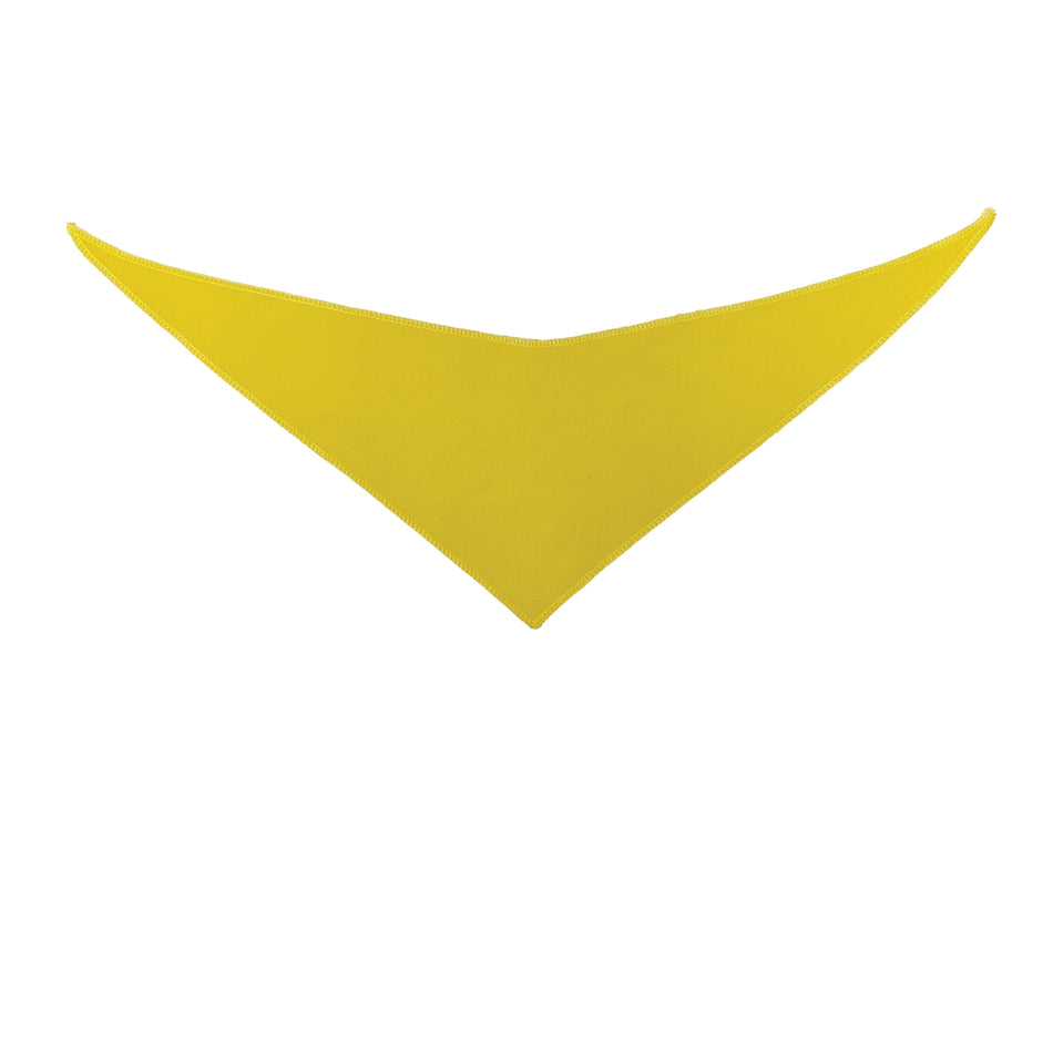 Solid Color Tie-On Triangle Dog Bandana | Premium V-Neck Pet Bandana for Grooming, Style & Fashion S3029