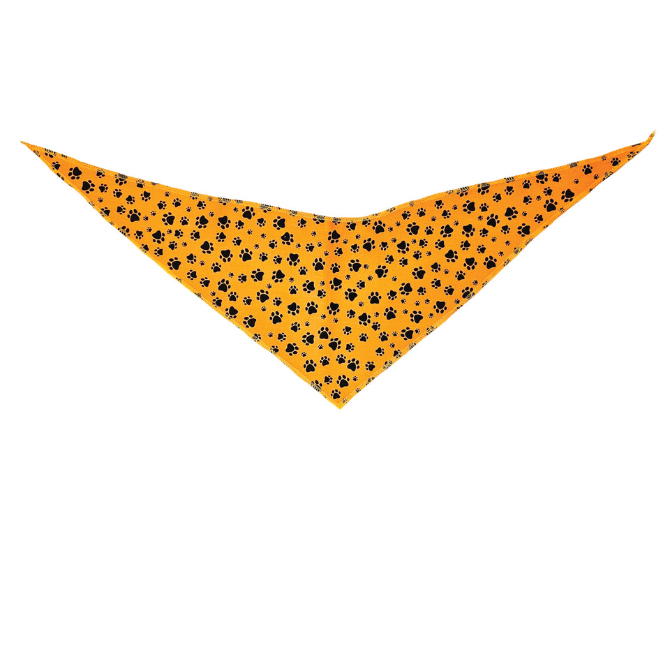 Paws & Bones Tie-On Triangle Dog Bandana | Premium V-Neck Pet Bandana for Grooming, Style & Fashion S3002