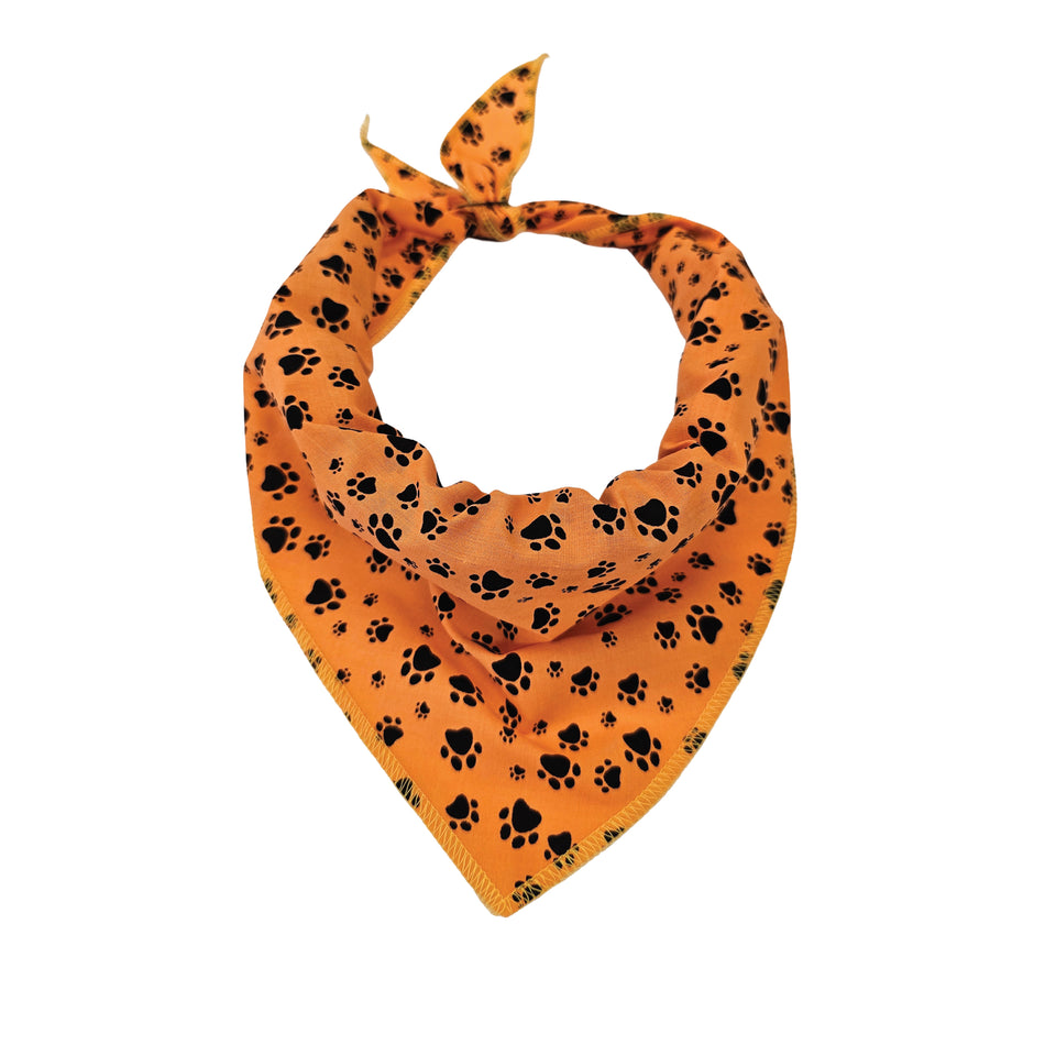Paws & Bones Tie-On Triangle Dog Bandana | Premium V-Neck Pet Bandana for Grooming, Style & Fashion S3002