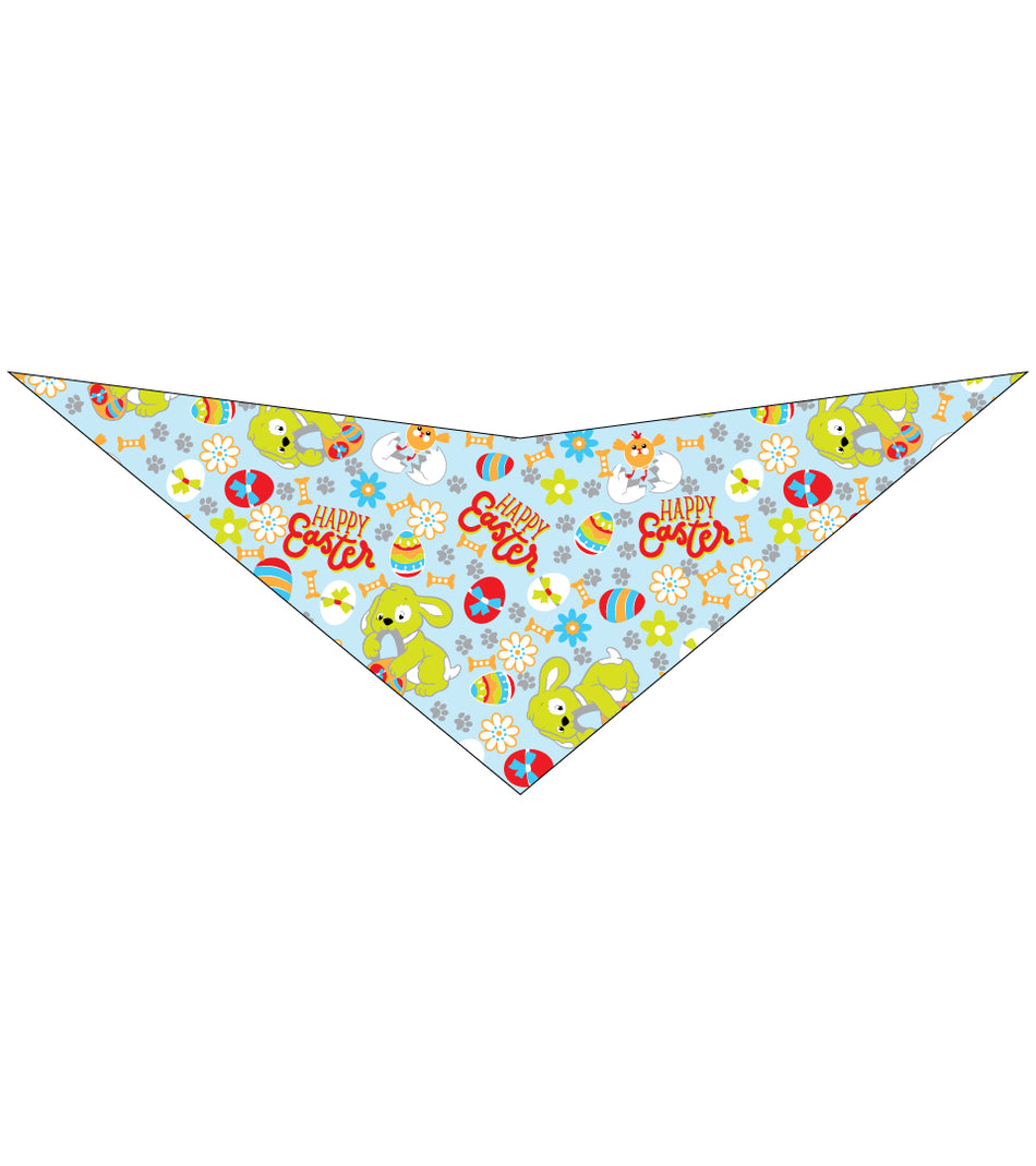 S3041 Easter Doggie Bandana, Blue