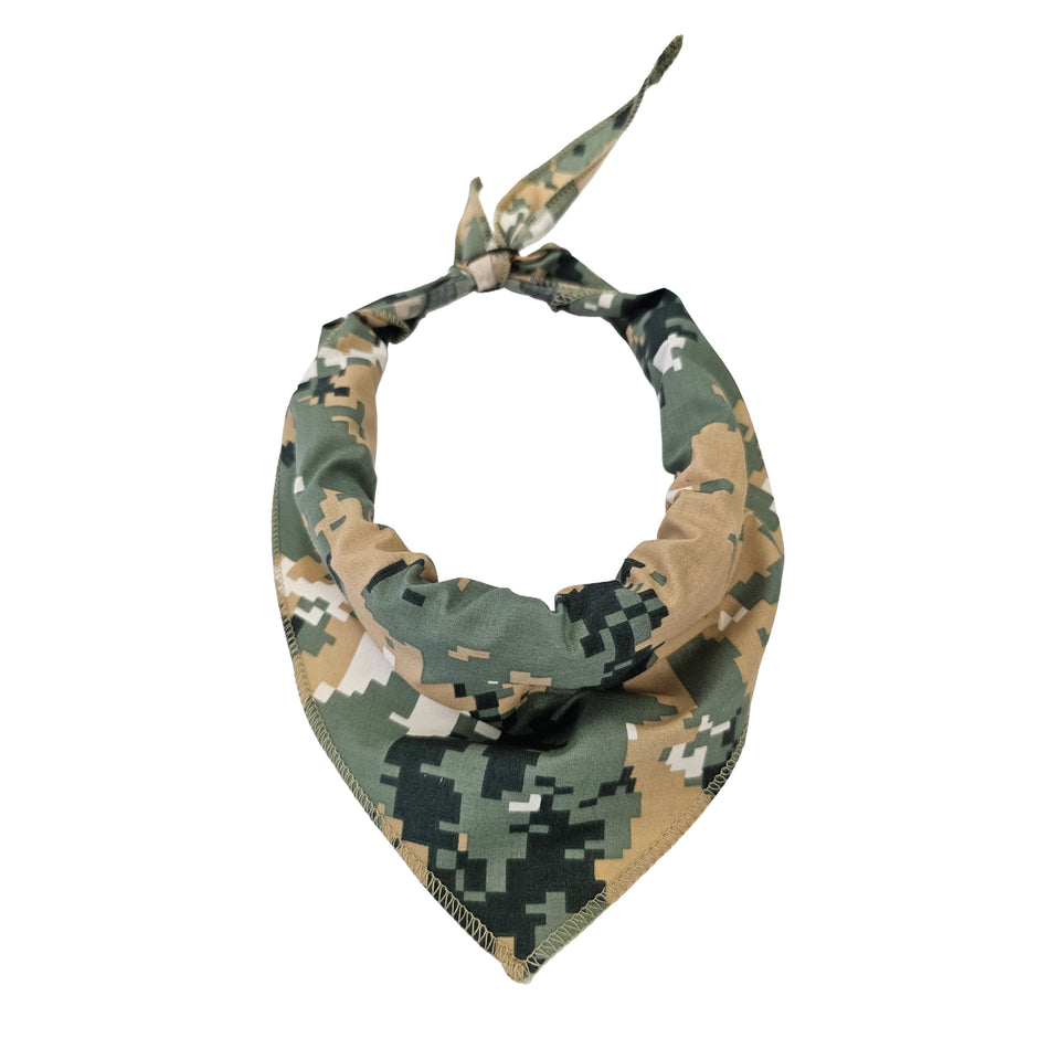 Casual Tie-On Triangle Dog Bandana | Premium V-Neck Pet Bandana for Grooming, Style & Fashion S3042