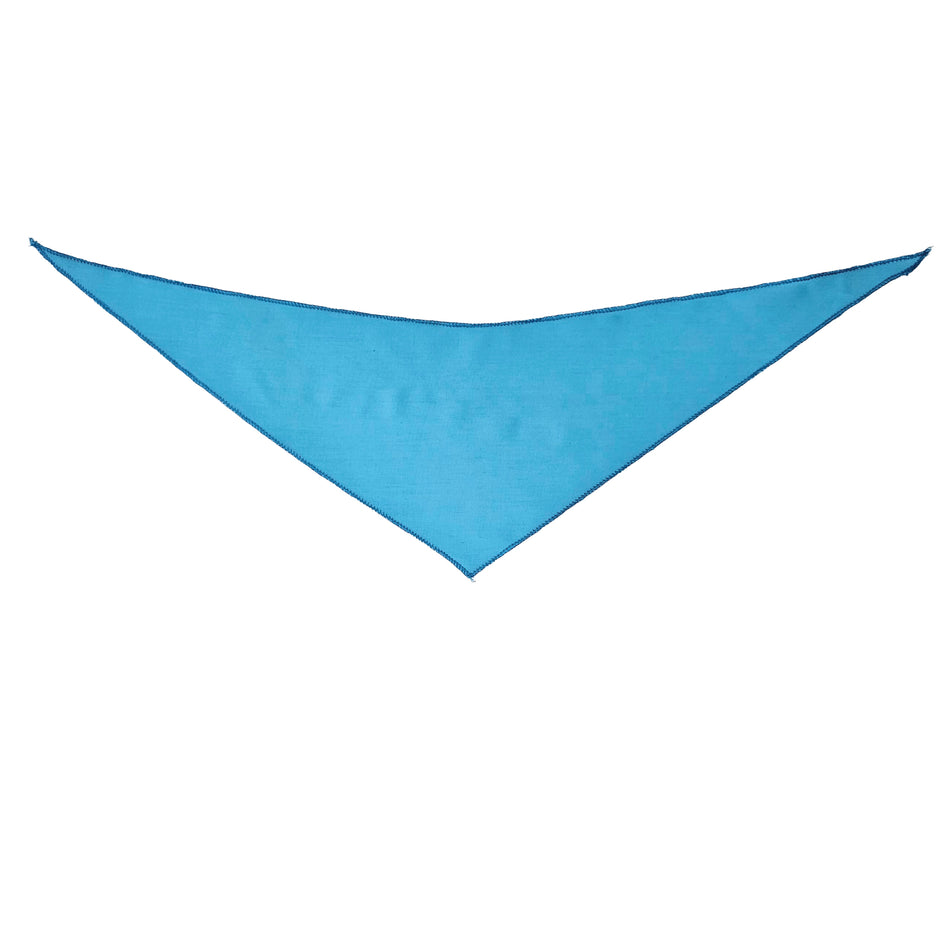 Solid Color Tie-On Triangle Dog Bandana | Premium V-Neck Pet Bandana for Grooming, Style & Fashion S3048