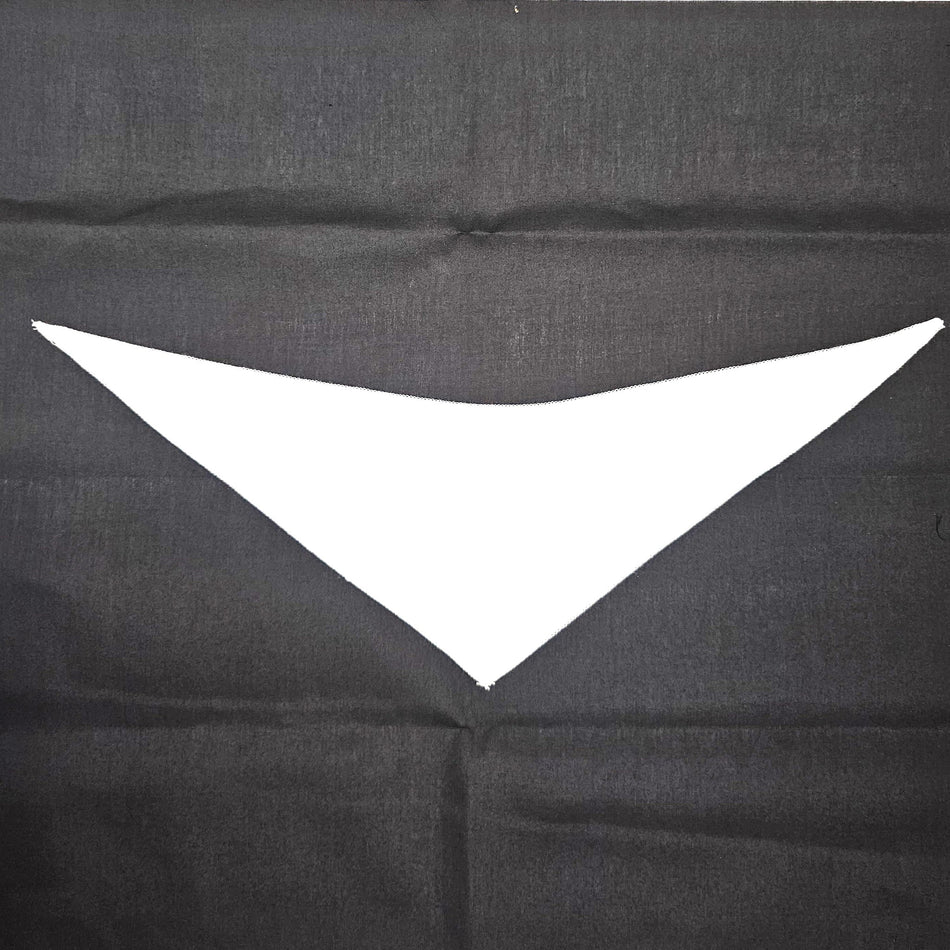 Solid Color Tie-On Triangle Dog Bandana | Premium V-Neck Pet Bandana for Grooming, Style & Fashion S3501