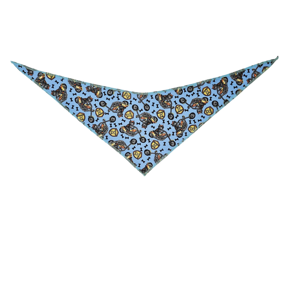 Doggie Tie-On Triangle Dog Bandana | Premium V-Neck Pet Bandana for Grooming, Style & Fashion S3057