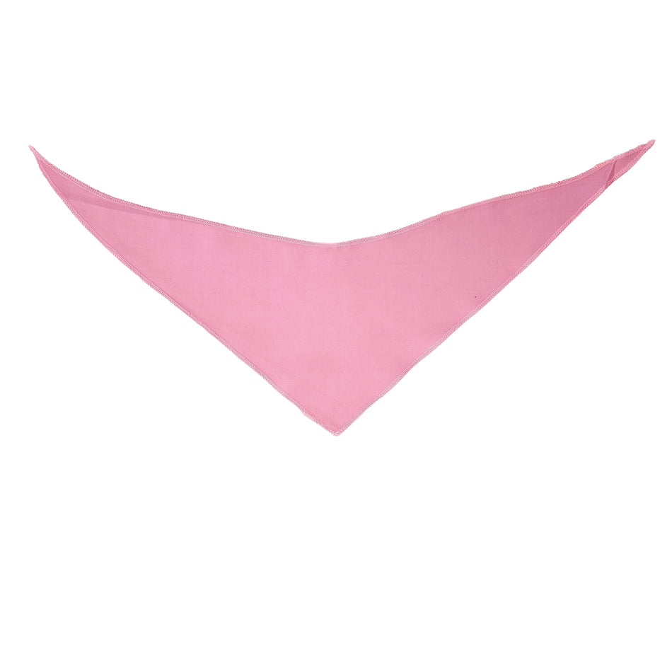 Solid Color Tie-On Triangle Dog Bandana | Premium V-Neck Pet Bandana for Grooming, Style & Fashion S3060