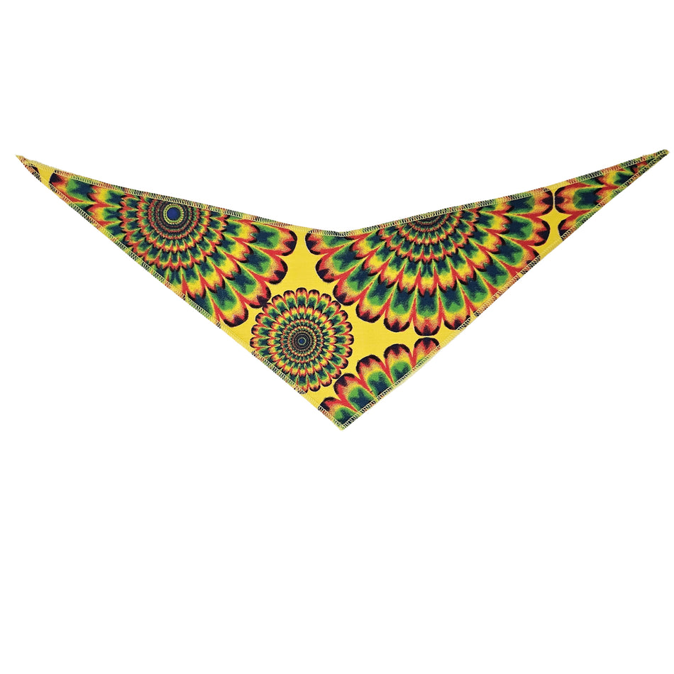 Casual Tie-On Triangle Dog Bandana | Premium V-Neck Pet Bandana for Grooming, Style & Fashion S3062