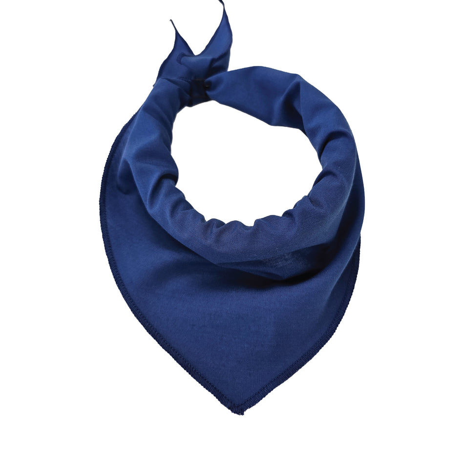 Solid Color Tie-On Triangle Dog Bandana | Premium V-Neck Pet Bandana for Grooming, Style & Fashion S3063