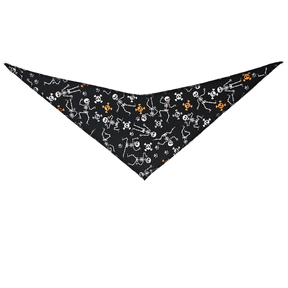 Halloween Tie-On Triangle Dog Bandana | Premium V-Neck Pet Bandana for Grooming, Style & Fashion S3081