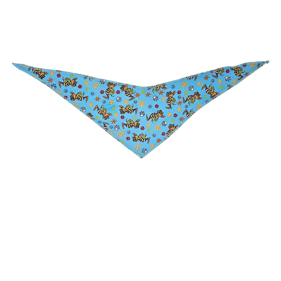Summer_Doggie Tie-On Triangle Dog Bandana | Premium V-Neck Pet Bandana for Grooming, Style & Fashion S3082