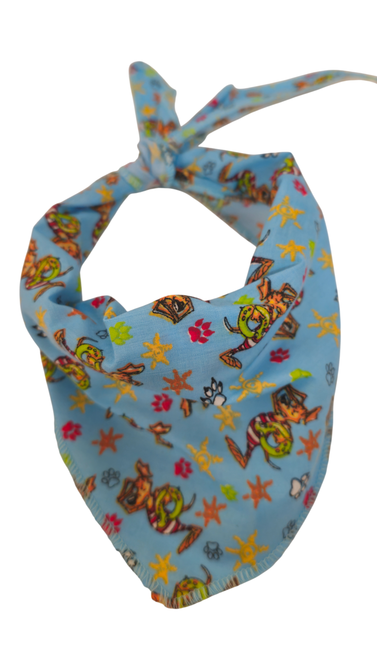 S3082 Summer Doggie Bandana, Blue