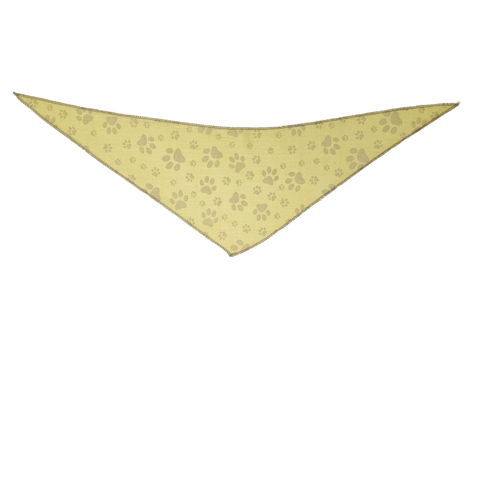 Paws & Bones Tie-On Triangle Dog Bandana | Premium V-Neck Pet Bandana for Grooming, Style & Fashion S3083