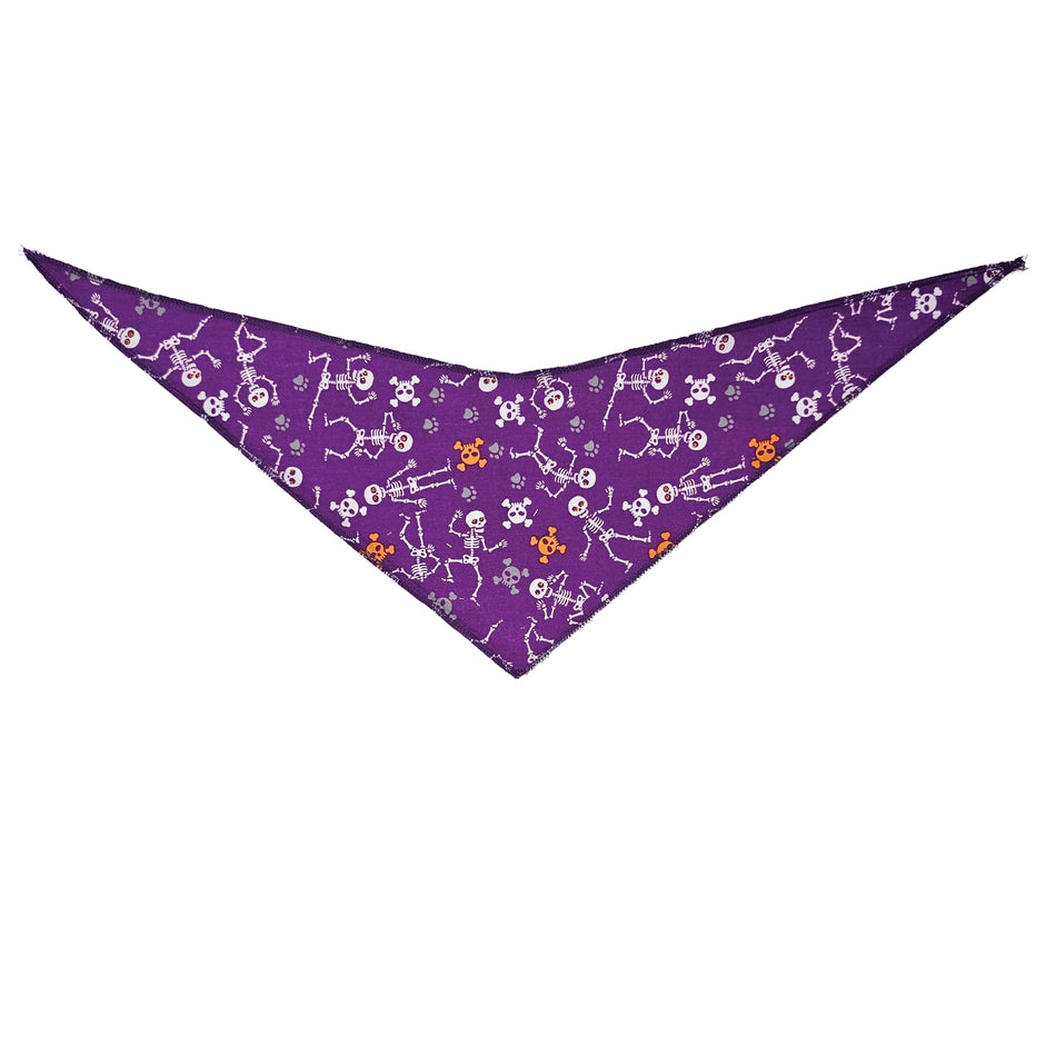 Halloween Tie-On Triangle Dog Bandana | Premium V-Neck Pet Bandana for Grooming, Style & Fashion S3084