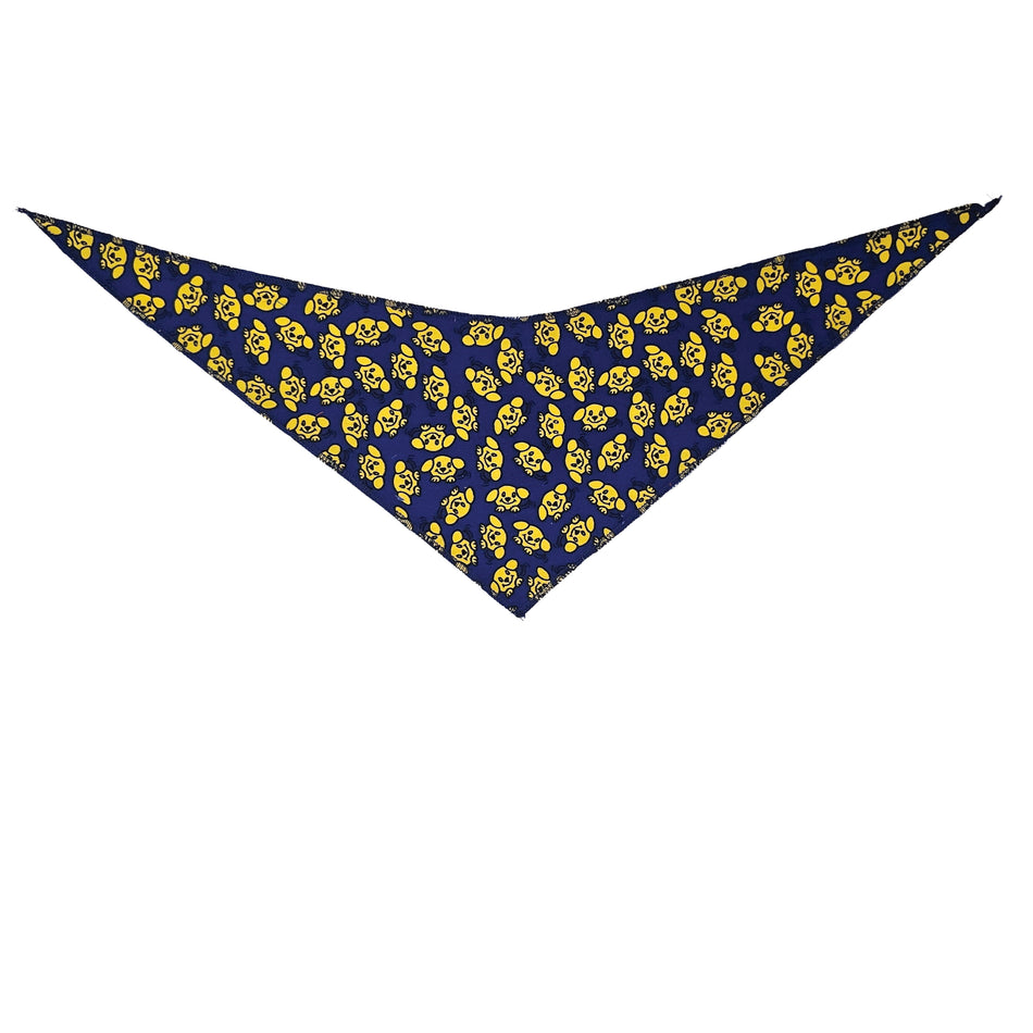 Doggie Tie-On Triangle Dog Bandana | Premium V-Neck Pet Bandana for Grooming, Style & Fashion S3098