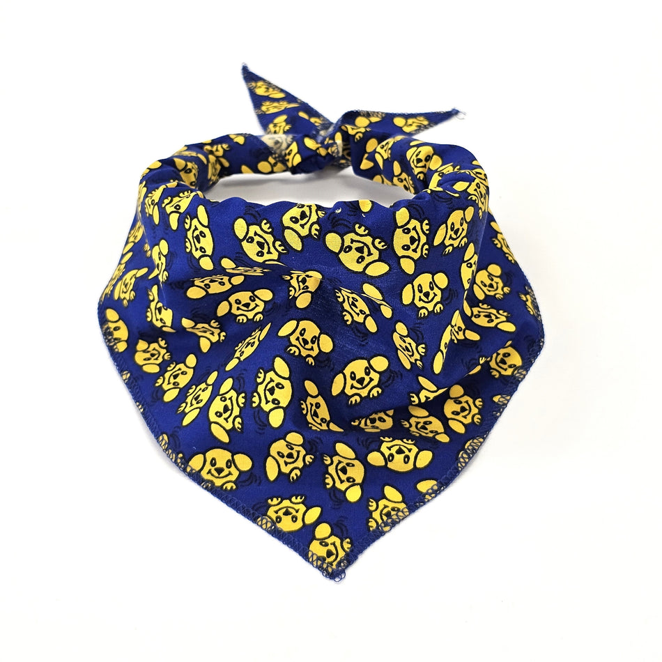 Doggie Tie-On Triangle Dog Bandana | Premium V-Neck Pet Bandana for Grooming, Style & Fashion S3098