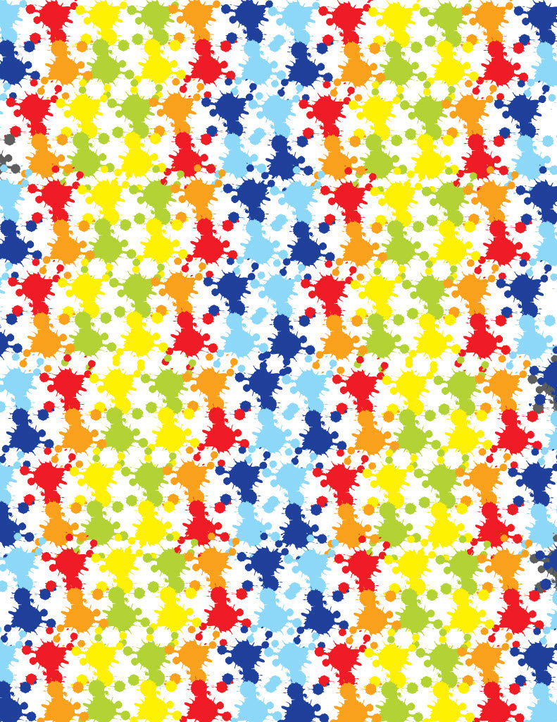 Casual dog fabric  | Poly Cotton Blend Craft Fabric for Sewing, Quilting & Grooming Bandanas | Pre-Cut Available F7009