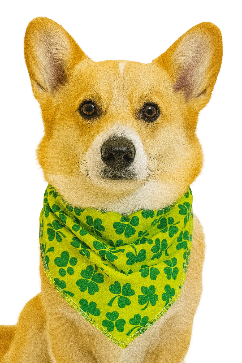 PKS8 60 Assorted ST.PATRICK'S DAY Tieback Dog Grooming Bandanas / Groomers Bulk Package