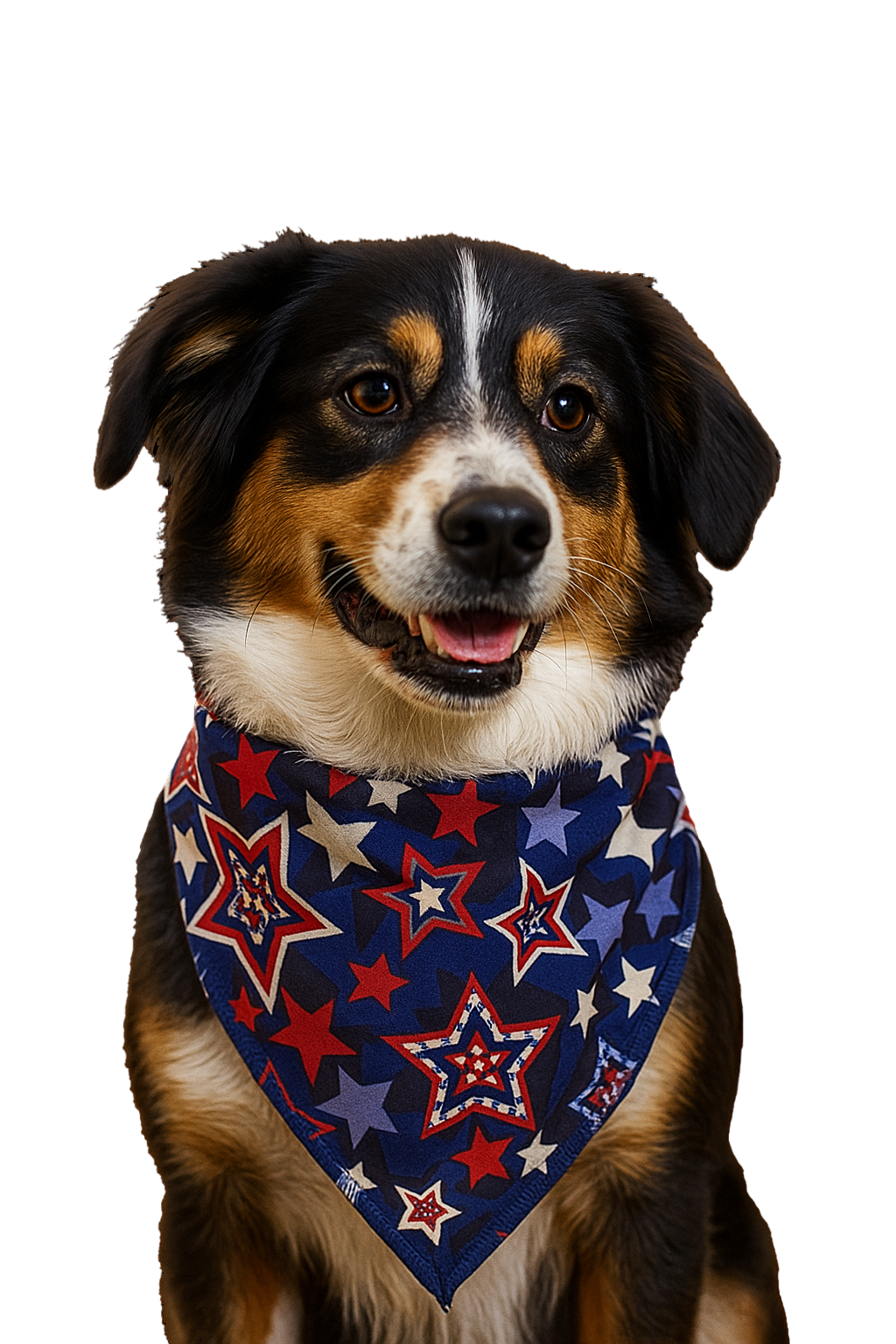 PKS5 60 Assorted PATRIOTIC Tieback Dog Grooming Bandanas / Groomers Bulk Package