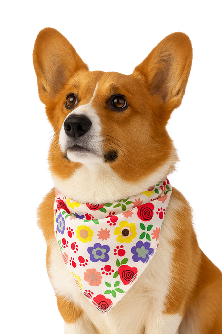 PKS10 60 Assorted SPRING SUMMER Tieback Dog Grooming Bandana/ Groomers  Bulk Package
