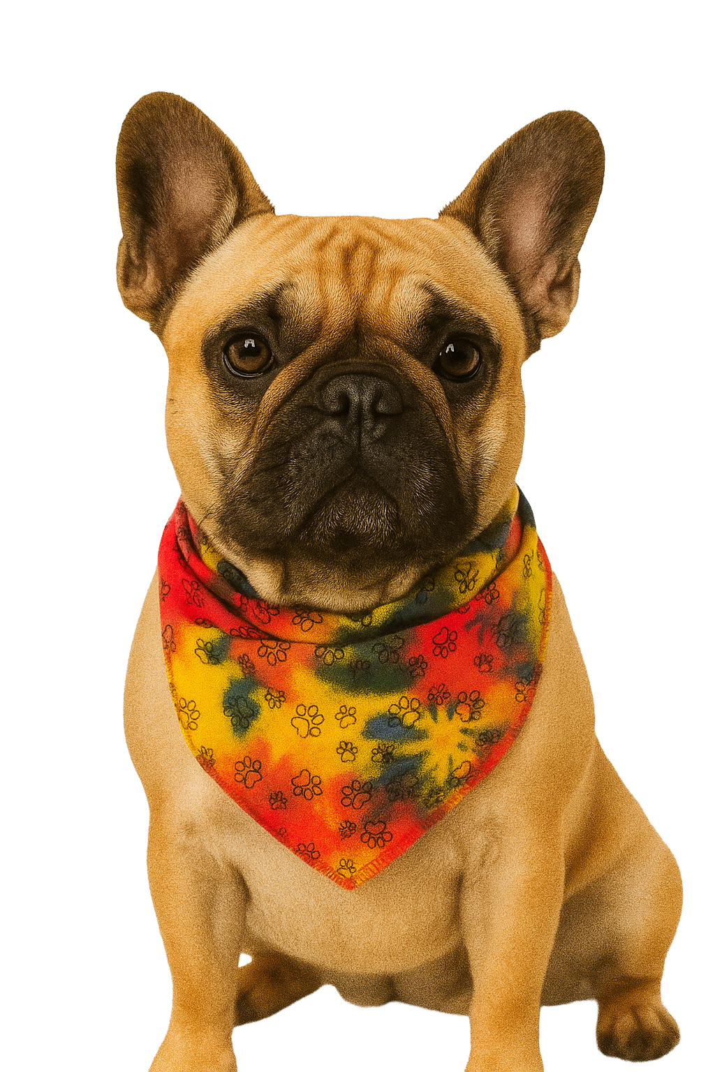 S3283 Colorful Paws Bandana
