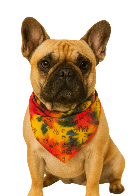 S3283 Colorful Paws Bandana