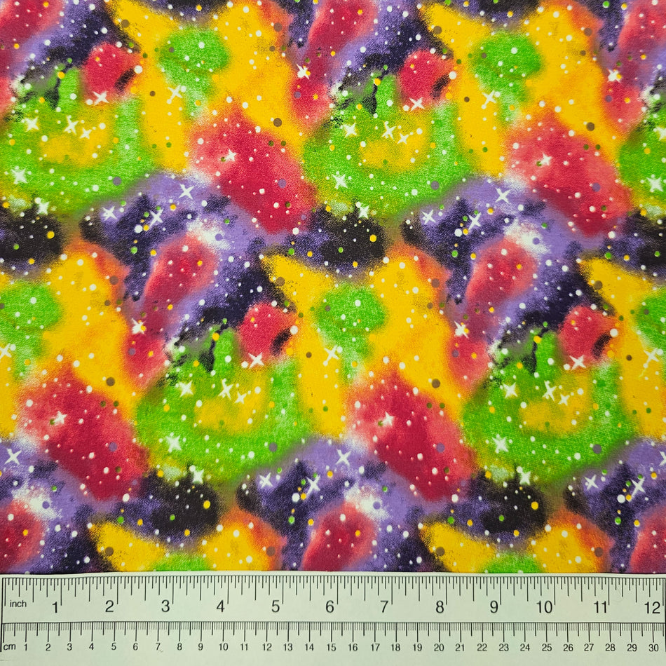 Casual Dog Bandana Fabric by the Yard | Poly Cotton Blend Craft Fabric for Sewing, Quilting & Grooming Bandanas | Pre-Cut Available F7164