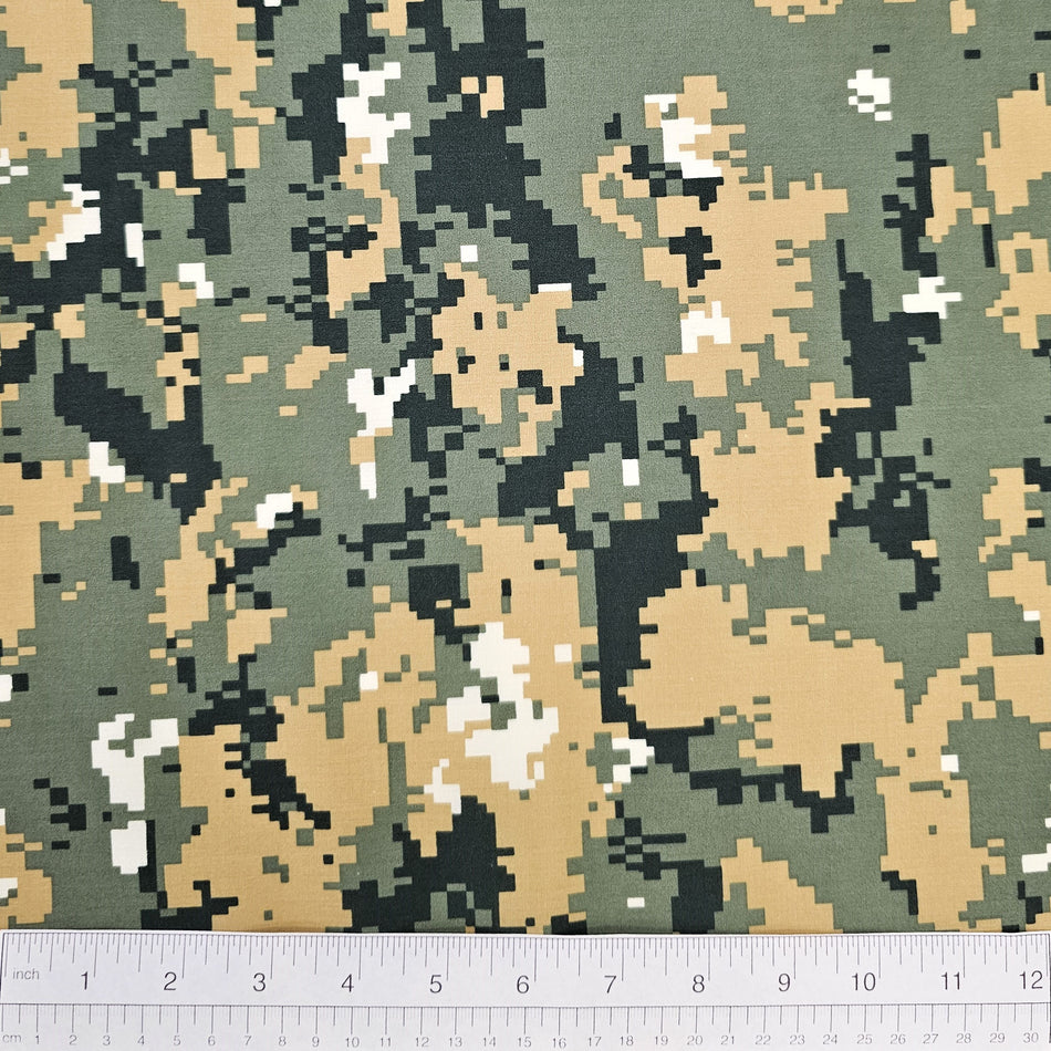 Casual Dog Bandana Fabric by the Yard | Poly Cotton Blend Craft Fabric for Sewing, Quilting & Grooming Bandanas | Pre-Cut Available F7042