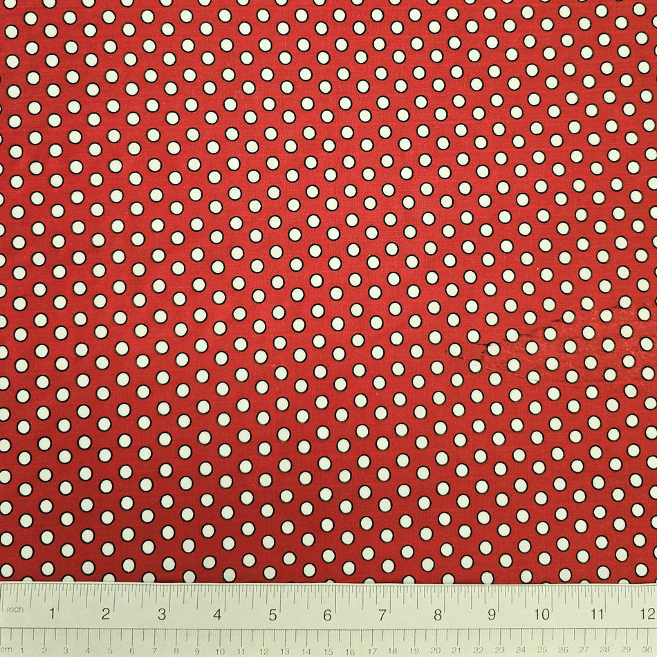 Casual Dog Bandana Fabric by the Yard | Poly Cotton Blend Craft Fabric for Sewing, Quilting & Grooming Bandanas | Pre-Cut Available F7049