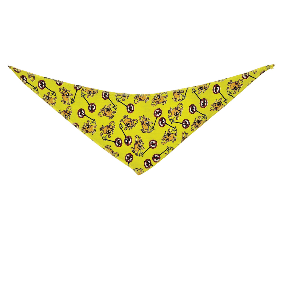 Doggie Tie-On Triangle Dog Bandana | Premium V-Neck Pet Bandana for Grooming, Style & Fashion SA3055