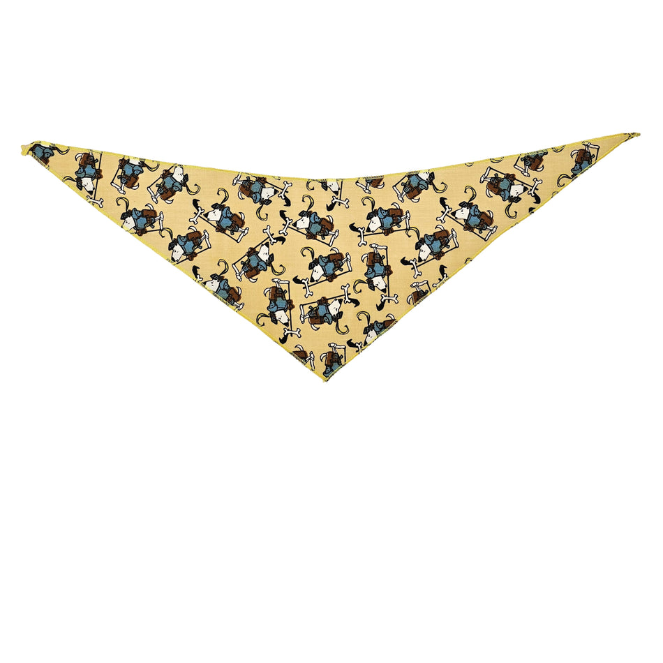 Doggie Tie-On Triangle Dog Bandana | Premium V-Neck Pet Bandana for Grooming, Style & Fashion SA3098