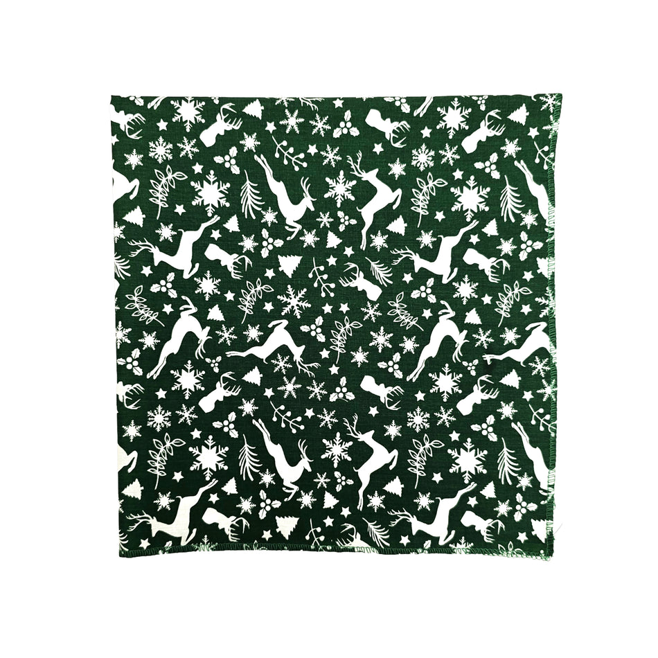 Christmas/Winter Square Bandana | Tie on Dog & People Bandana | Dog grooming, Crafts & Sewing SQ3010
